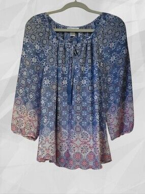 Christopher & Banks Peasant Top